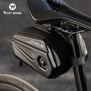 WEST BIKING Große Kapazität 2,6L Hartschalen-Fahrrad-Satteltasche Verstellbare Halterung Wasserdichte Fahrradtasche Fahrradzubehör - Product Image 6
