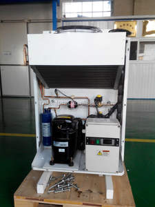 Unité de condensation monobloc pour chambres froides et chambres froides Moteur à économie d'énergie automatique <span class=keywords><strong>Compresseur</strong></span> rotatif 220V/380V - Product Image 5