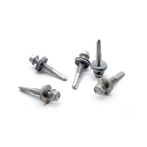 420 + 316 Bi-kim loại Metric vít DIN7504-K với EPDM máy giặt hình lục giác đầu tự khai thác vít khoan - Product Image 2