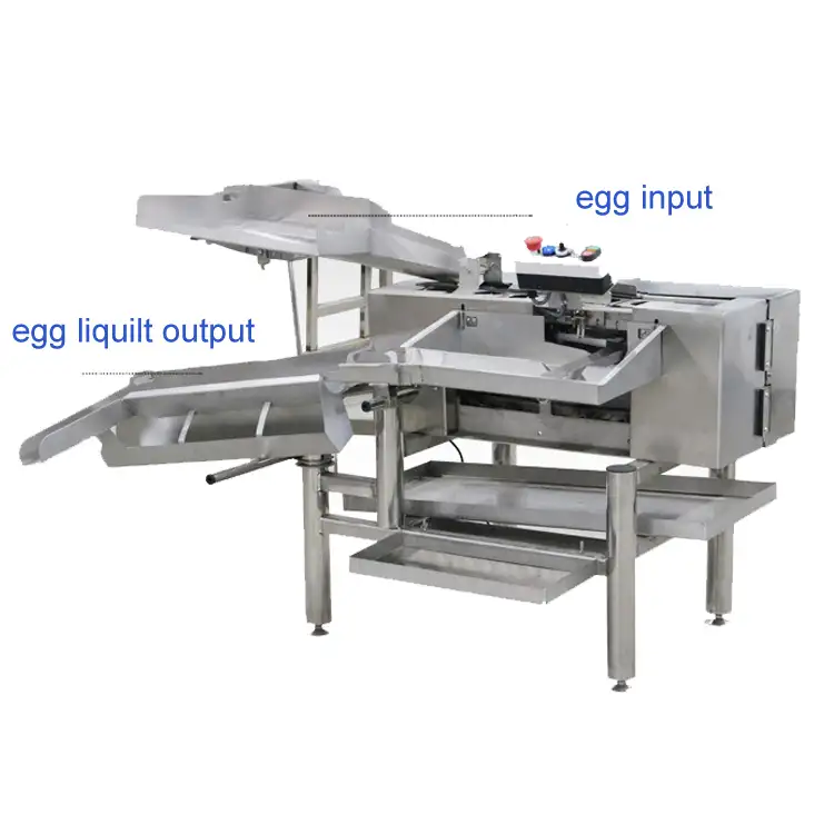 Ad alta efficienza Liquido Uovo uova di rottura che separa macchina di Elaborazione
