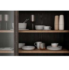 Service de vaisselle Blomus Sablo, assiettes à snack, vaisselle moderne en céramique pour la maison, la cuisine, le restaurant, l'hôtel, le café - Product Image 1