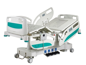 AOLIKE CE ISO Lit d'hôpital électrique multifonctionnel pour soins intensifs, avec fonction CPR et positionnement cardiaque, pour les salles de soins intensifs - Product Image 2