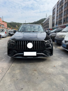 Kit de Carrocería para Mercedes-Benz <span class=keywords><strong>ML</strong></span> W166 a GLE W167 Modelo <span class=keywords><strong>AMG</strong></span> <span class=keywords><strong>63</strong></span>, Incluye Parachoques, Parrilla, Capó, Guardabarros y Faros Delanteros - Product Image 4
