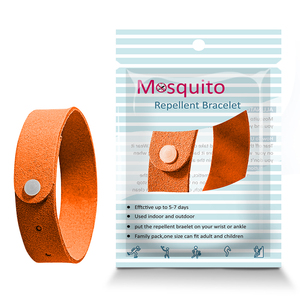 Pulsera Repelente de Mosquitos 100% <span class=keywords><strong>Citronela</strong></span> Sin DEET, Tamaños Ajustables, Accesorio Sólido - Product Image 1
