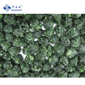 Sinocharm cây trồng mới BRC một tươi rau bina 1kg bán lẻ gói Bán buôn giá iqf đông lạnh rau bina bóng - Product Image 2