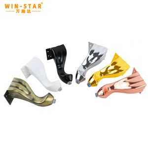 WINSTAR Parti di Mobili, Piedini in Metallo Eleganti di Alta Qualità per Mobile TV, <span class=keywords><strong>Gambe</strong></span> Economiche per Divano e Letto - Product Image 2