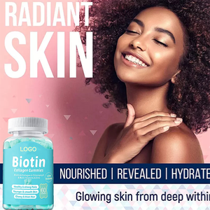 ที่มีคุณภาพสูงคอลลาเจน Gummies ผม Regrowth ที่ดีที่สุดวิตามินเสริมผมผิวเล็บอาหารเสริมสุขภาพไบโอติน - Product Image 3