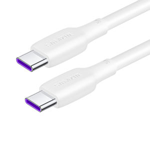 Câble USB2.0 double Type-C SAMZHE 1m PD100W 5A pour charge rapide et transfert de données pour voiture, iPhone 15/16/17, Huawei, Xiaomi, iPad, tablette, ordinateur portable - Product Image 1