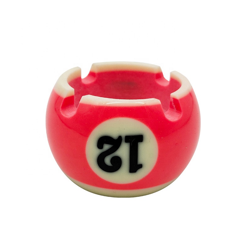 8 Ball Pool Ball Billiard Spinning Ashtray, Ball Dominican Republic