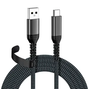 10 Gbit/s USB A zu USB C Kabel Typ C Schnellladekabel3A Curren USB 3.2 Geflochtenes Kabel