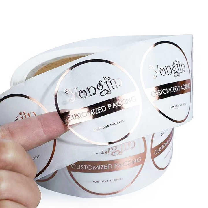 Waterproof Clear PVC Vinyl Sticker Paper Rolls Transparent Plastic Adhesive Label Sheet for ...