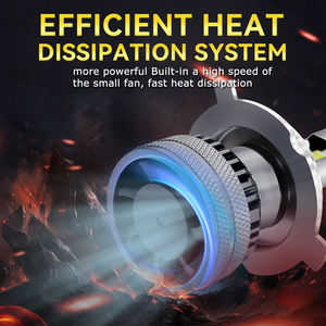 थोक ऑटो H4 कार के नेतृत्व में हेडलाइट बल्ब कैंबस चिप h1 h7 h11 hb3 9005 hb4 9006 ड्राइविंग लाइट के साथ हेडलैंप - Product Image 3