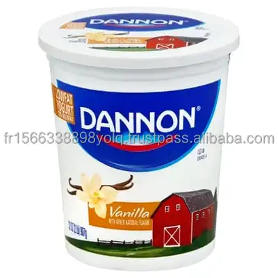 Dannon Aardbei Banaan Magere Yoghurt Smoothie 7 Floz