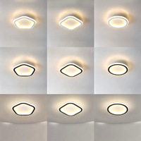 Plafonnier LED Créatif Nordique pour Entrée, Luminaire Moderne Minimaliste en Fer Forgé pour Escalier, Plafonnier pour Placard, Couloir, Balcon, Utilisation Intérieure