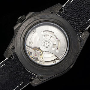 Reloj Deportivo de Tenis para Hombre, de Fibra de Carbono Negra, Ultraligero, Resistente a Impactos, Moderno y Versátil - Product Image 5