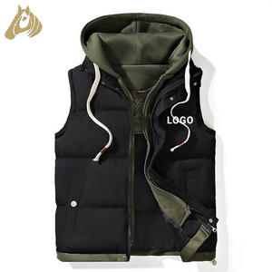 <span class=keywords><strong>Gilet</strong></span> matelassé décontracté pour homme, sans manches, ajusté, idéal pour l'extérieur, personnalisable avec logo, pour les trajets quotidiens – Grande Vente - Product Image 1