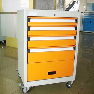 Oem ODM thép tùy chỉnh công cụ tủ với sửa chữa ngăn kéo xe đẩy sắt hội thảo nhà để xe lưu trữ công cụ giỏ hàng - Product Image 1