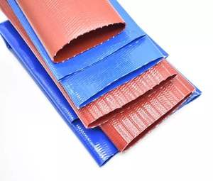 Tubo Flessibile in PVC per Irrigazione Agricola, Produzione Cinese, Tubo di Drenaggio Piatto per Agricoltura, 2-4 bar, 1.5-3-4-5-6-8 Pollici - Product Image 5