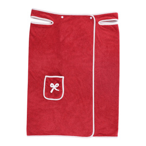 ชุดคลุมอาบน้ำคอรัลฟลีซแบบสวมได้สำหรับผู้ใหญ่ผู้หญิงกระโปรงใหญ่ซับน้ำได้ดี - Product Image 5