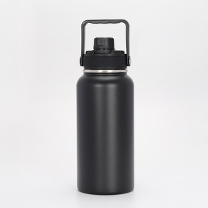 1000ml Popular Wholesale Outdoor Stainless Steel Water <b>Bottle</b> With Handle Double Vacuum Large Capacity Sports Kettle - Product Image 4