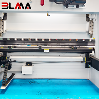 Presse plieuse CNC 4 + 1 axes 160 tonnes par BLMA, pliage 3200mm, système hydraulique électrique