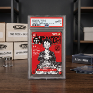 2025 วันพีซ จีพีเอ็น พรมอส วันพีซ มากาซีน เล่มที่ 20 # 014 มังกี้ ดี ลูฟี่ PSA 10 - Product Image 2
