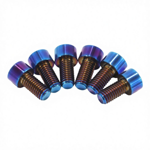 Tornillos <span class=keywords><strong>de</strong></span> <span class=keywords><strong>Cabeza</strong></span> <span class=keywords><strong>Hexagonal</strong></span> con Capuchón <span class=keywords><strong>de</strong></span> Titanio para Frenos <span class=keywords><strong>de</strong></span> Motocicleta, Rosca M4 M8 <span class=keywords><strong>de</strong></span> 10 mm DIN912 - Product Image 4
