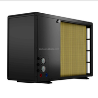 Pompe à chaleur monobloc R290 H8 Helios Pro A+++ 8 unités en cascade 75°C haute température numérique IoT air-eau