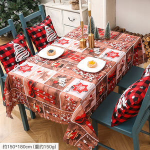 Hot New Christmas Mantel Poliéster rojo con diseño de dibujos animados moderno hecho a mano Lavable para uso doméstico Exclusivo para <span class=keywords><strong>Amazon</strong></span> - Product Image 6