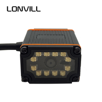 Code aztèque personnalisé IP65 lecteur de codes-barres à montage fixe robuste Modbus scanner de codes-barres industriel 2d fixe