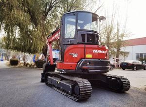 รถขุดขนาดเล็กยี่ห้อ YANMAR VIO50 มือสอง นำเข้าจากต่างประเทศ รุ่น YANMAR VIO 35 50 80 รถขุดตีนตะขาบขนาดเล็กมือสอง - Product Image 4