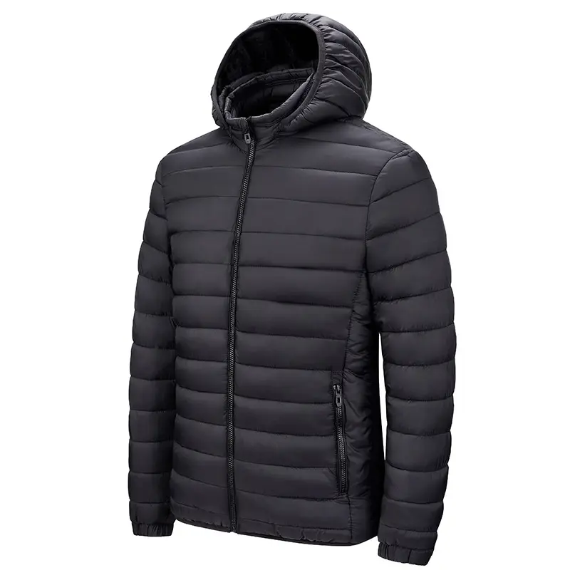 Reversible Cotton Padded Male Windbreaker Blank Waterproof Mens Jacket Winter Quilted Jacket