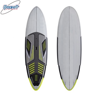 Planche de paddle gonflable Customizrd Quest Wood Foam Fiberglass SUP-028 10'6x32x4 1/2 légère et robuste - Product Image 4