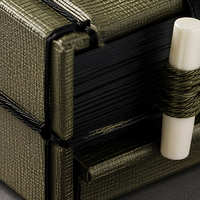 Boîte cadeau rigide de style livre personnalisée avec doublure en velours noir, emballage de luxe pour le thé et les cosmétiques