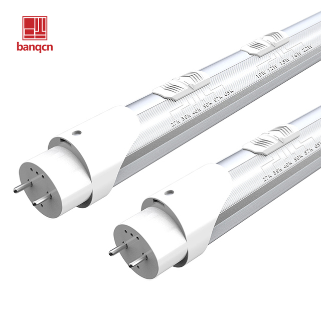 Banqcn Type A+B T8 LED Tube 6 CCT 5 Power Switchable Compatible NA Electronic Ballast Commercial Retrofit Lamp