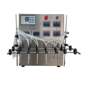 GFK-280 -12 Offre Spéciale semi-automatique 12 têtes huiles essentielles jus toner boissons diaphragme eau liquide pompe Machine de remplissage - Product Image 2