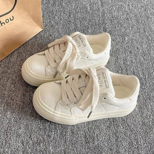 Baskets blanches polyvalentes à semelles souples, nouvelle collection printemps-automne 2026, chaussures décontractées à plateforme épaisse - Product Image 5