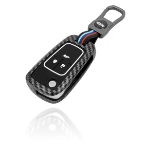 Funda de Lujo para Llave de Coche de Fibra de Carbono, Carcasa para Chevrolet Chevy Cruze Trax Cavalier <span class=keywords><strong>Onix</strong></span> Plus, para Buick Excelle GT - Product Image 4