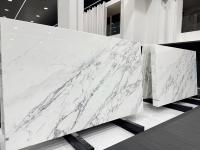 PAIA Marbre Blanc Calacatta Naturel de Luxe Écologique Imperméable Moderne Poli Grande Dalle pour Intérieur Cuisine & Villa