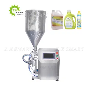 Z.X Tabletop Detergent Fertilizer Lotion Cosmetic Products Hand Gel Filling Machine