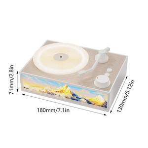 Diffuseur d'huiles essentielles portable, lumière nocturne, haut-parleurs avec lampe de table illuminée, peinture, lecteur <span class=keywords><strong>sans</strong></span> <span class=keywords><strong>fil</strong></span>, haut-parleur - Product Image 6