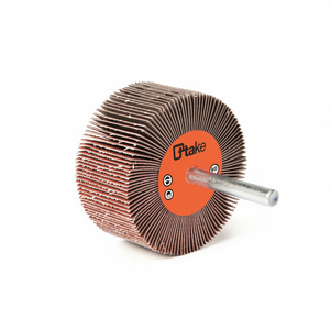 Ttake Corundum Abrasive Cloth Flap <b>Wheel</b> 60x40 Mm With 6 Mm Shank For <b>Grinding</b> - Product Image 2