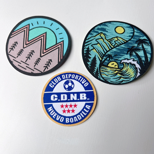 Custom Iron On Woven <strong>Badges</strong> For Security Staff <strong>Work</strong> Uniforms Employee <strong>Work</strong> wear Durable Washable Logo Patch Uniforms Accessories - Product Image 1