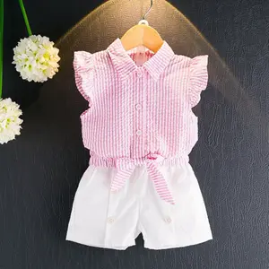 Ali Express онлайн-шопинг индийская розовая детская одежда для девочек короткие комплекты из Китая оптовый рынок