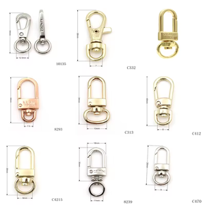 Bán Buôn Túi Xách Móc Chìa Khóa Phụ Kiện Nhỏ <span class=keywords><strong>Snap</strong></span> Móc Chìa Khóa Móc Chìa Khóa Móc Chìa Khóa - Product Image 1