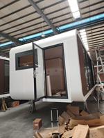 Cabane de luxe Apple et maison capsule pour le glamping et l'hôtellerie, station de villégiature pour les influenceurs aux États-Unis et en Europe