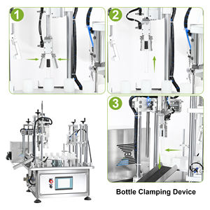 Machine de remplissage et de bouchage automatique à pompe péristaltique rotative pour liquides, parfums, cosmétiques, huiles essentielles et laboratoire - Product Image 6