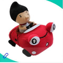 उच्च गुणवत्ता वाले कारखाने कस्टम नीले नरम प्लश खिलौना कार ऑदी स्टड खिलौनों की कारों से शेनजेन में कस्टम सेवा निर्माण - Product Image 4