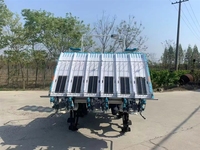 Transplanteuse de riz à 6 rangs haute performance avec siège, pour la transplantation sur rizières