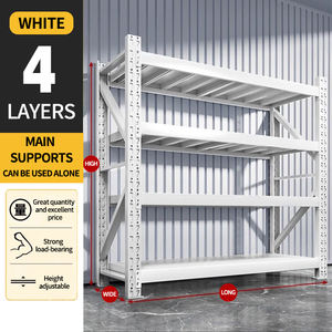 מדפי מחסן בינוניים של היצרן, מדפי אחסון משטחים, מדפי אחסון, ריהוט משרדי - Product Image 1